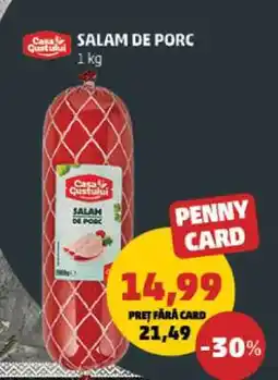 Penny Salam de porc Ofertă