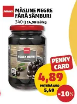 Penny Măsline negre fără sâmburi Ofertă