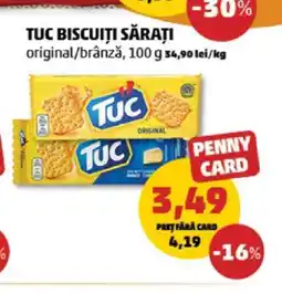 Penny TUC Biscuiți sărați Ofertă