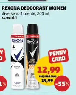 Penny REXONA DEODORANT WOMEN Ofertă