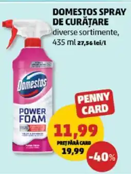 Penny Domestos Spray de Curățare Ofertă