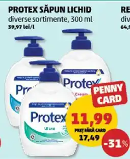 Penny PROTEX SĂPUN LICHID Ofertă