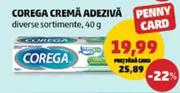 Penny COREGA CREMĂ ADEZIVĂ Ofertă