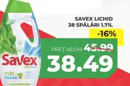 Simos Savex lichid 38 spălări Ofertă