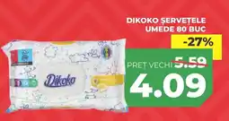 Simos Dikoko șervețele umede Ofertă