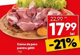 PROFI Carne de porc pentru gătit Ofertă