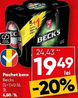PROFI Pachet bere BECK'S Ofertă