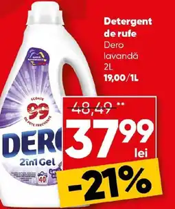 PROFI Detergent de rufe Dero lavandă Ofertă