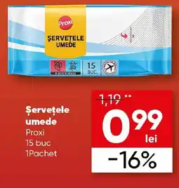 PROFI Şerveţele umede Proxi Ofertă