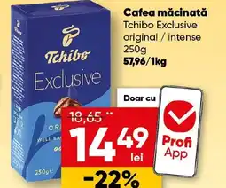 PROFI Cafea măcinată Tchibo Exclusive original/intense Ofertă