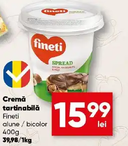 PROFI Cremă tartinabilă Fineti alune / bicolor Ofertă