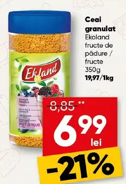 Ceai granulat Ekoland fructe de pădure / fructe