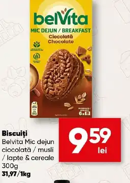 PROFI Biscuiţi Belvita Mic dejun ciocolată/musli /lapte & cereale Ofertă