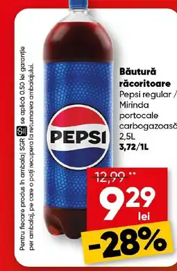 PROFI Băutură răcoritoare Pepsi regular / Mirinda portocale carbogazoasă Ofertă