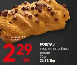 PROFI Foietaj sirop de artar&nuci pecan Ofertă