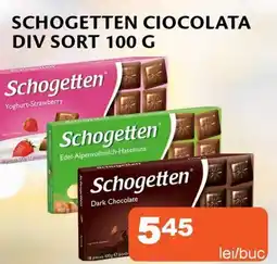 Unicarm Schogetten ciocolata Ofertă