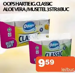 Unicarm Oops hartie ig.classic aloevera/musetel Ofertă