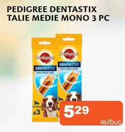 Unicarm PEDIGREE Dentastix talie medie mono Ofertă