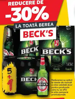 Kaufland BECK'S Ofertă