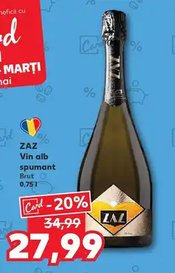 Kaufland ZAZ Vin alb spumant Ofertă