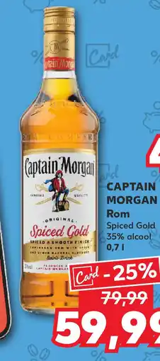 Kaufland CAPTAIN MORGAN Rom Ofertă