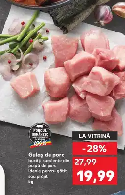 Kaufland Gulaş de porc Ofertă