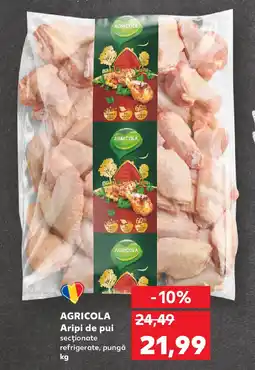 Kaufland AGRICOLA Aripi de pui Ofertă