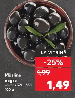 Kaufland Măsline negre Ofertă