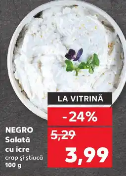 Kaufland Negro Salată cu icre Ofertă