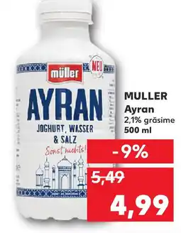 Kaufland MULLER Ayran Ofertă