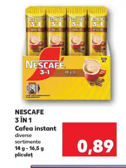 Kaufland NESCAFE 3 În 1 Cafea instant Ofertă