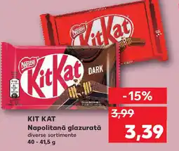 Kaufland KIT KAT Napolitană glazurată Ofertă