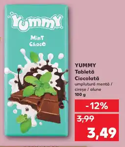 Kaufland YUMMY Tabletă Ciocolată Ofertă