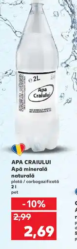 Kaufland APA CRAIULUI Apă minerală naturală Ofertă