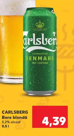 Kaufland CARLSBERG Bere blondă Ofertă