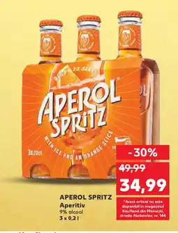 Kaufland APEROL Spritz Aperitiv Ofertă