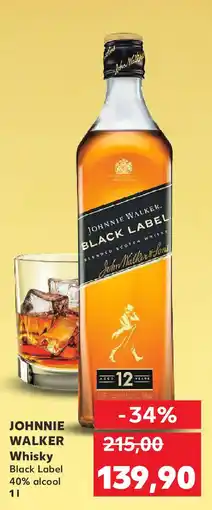 Kaufland JOHNNIE WALKER Whisky Ofertă