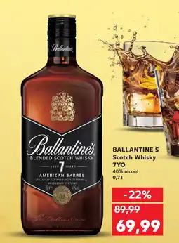 Kaufland BALLANTINE'S Scotch Whisky 7YO Ofertă
