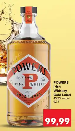 Kaufland POWERS Irish Whiskey Gold Label Ofertă