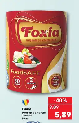 Kaufland FOXIA Prosop de hârtie Ofertă