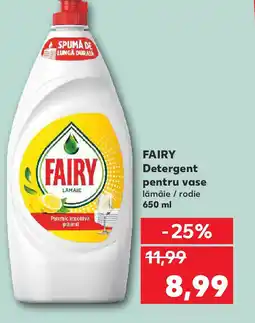 Kaufland FAIRY Detergent pentru vase Ofertă