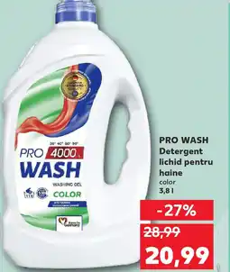 Kaufland PRO WASH Detergent lichid pentru Ofertă