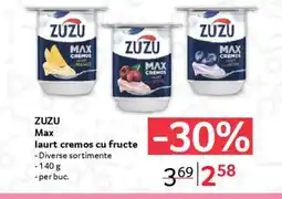 Selgros ZUZU Max laurt cremos cu fructe Ofertă