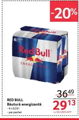 Selgros RED BULL Băutură energizantă Ofertă