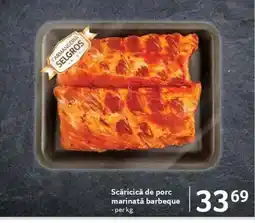 Selgros Scăricică de porc marinată barbeque Ofertă