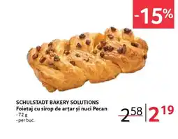 Selgros Schulstadt Bakery Solutions Foietaj cu sirop de arțar și nuci pecan Ofertă