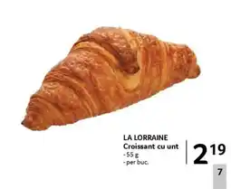 Selgros LA LORRAINE Croissant cu unt Ofertă