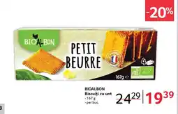 Selgros BIOALBON Biscuiți cu unt Ofertă