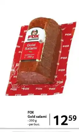 Selgros FOX Gold salami Ofertă