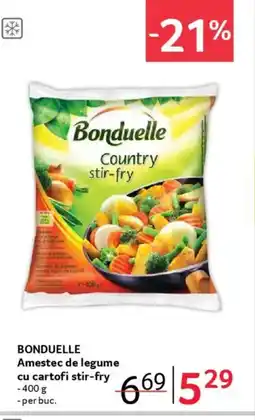 Selgros BONDUELLE Amestec de legume cu cartofi stir-fry Ofertă